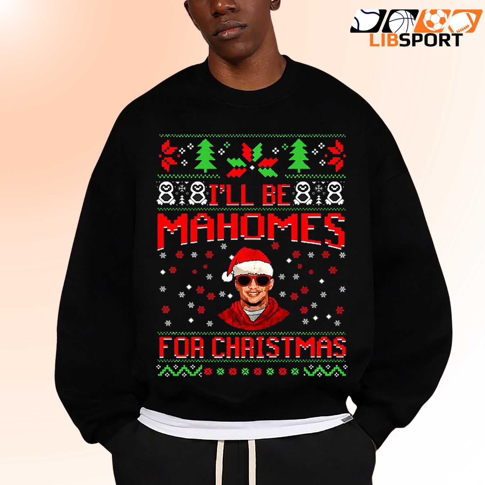Mahomes 15 Christmas Sweatshirt, Kc Chiefs Holiday Sweatshirt